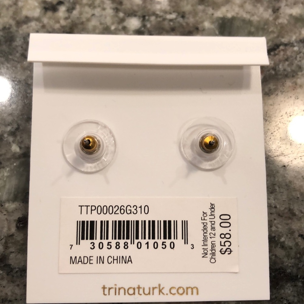 Trina Turk statement studs - Picture 2 of 3